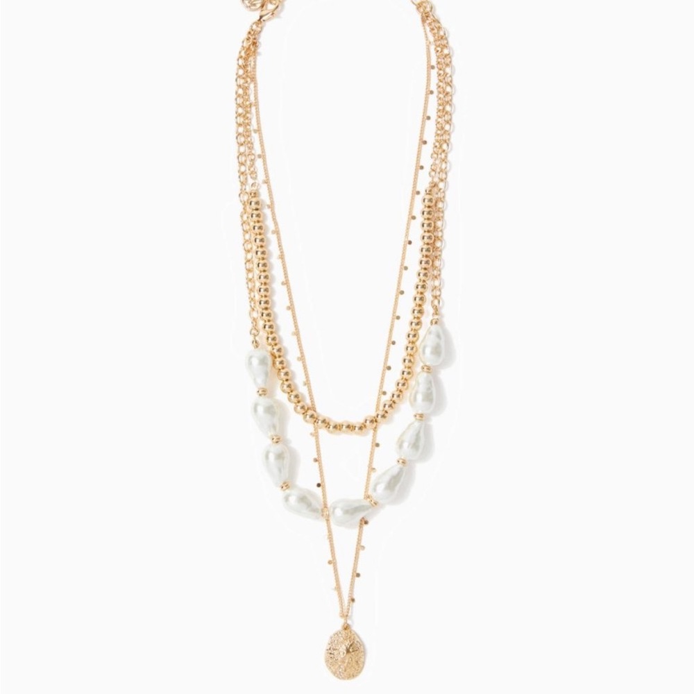 NWT Lilly Pulitzer Sway Gold
Metallic Necklace